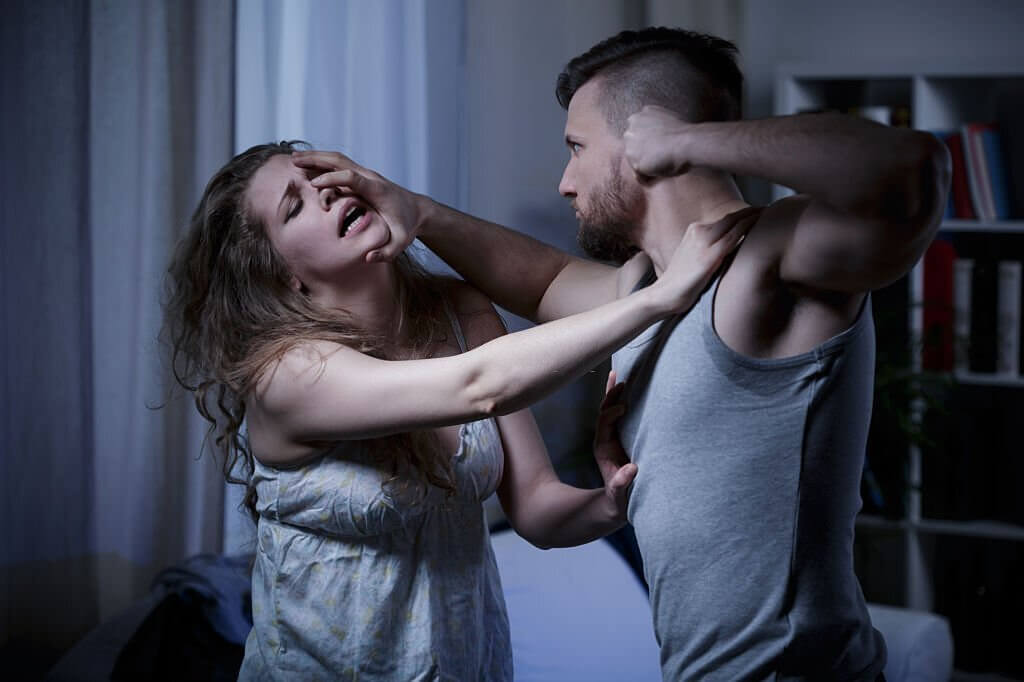 Man Assaults Partner