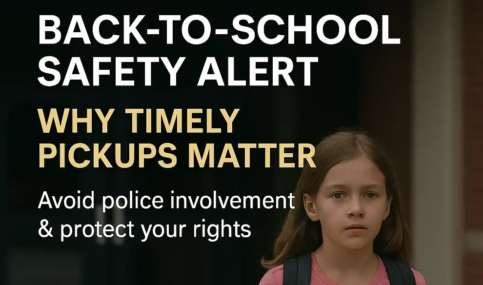 Back-To-School Safety - Child Neglect Attorney