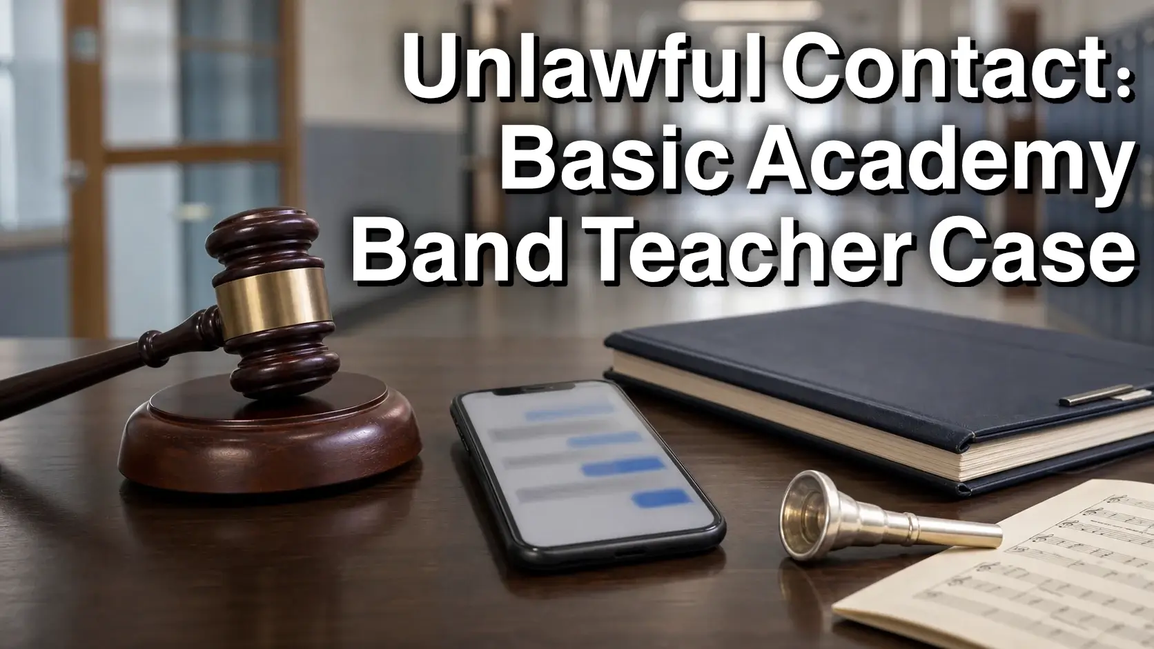 Unlawful Contact Basic Academy Band Teacher Case